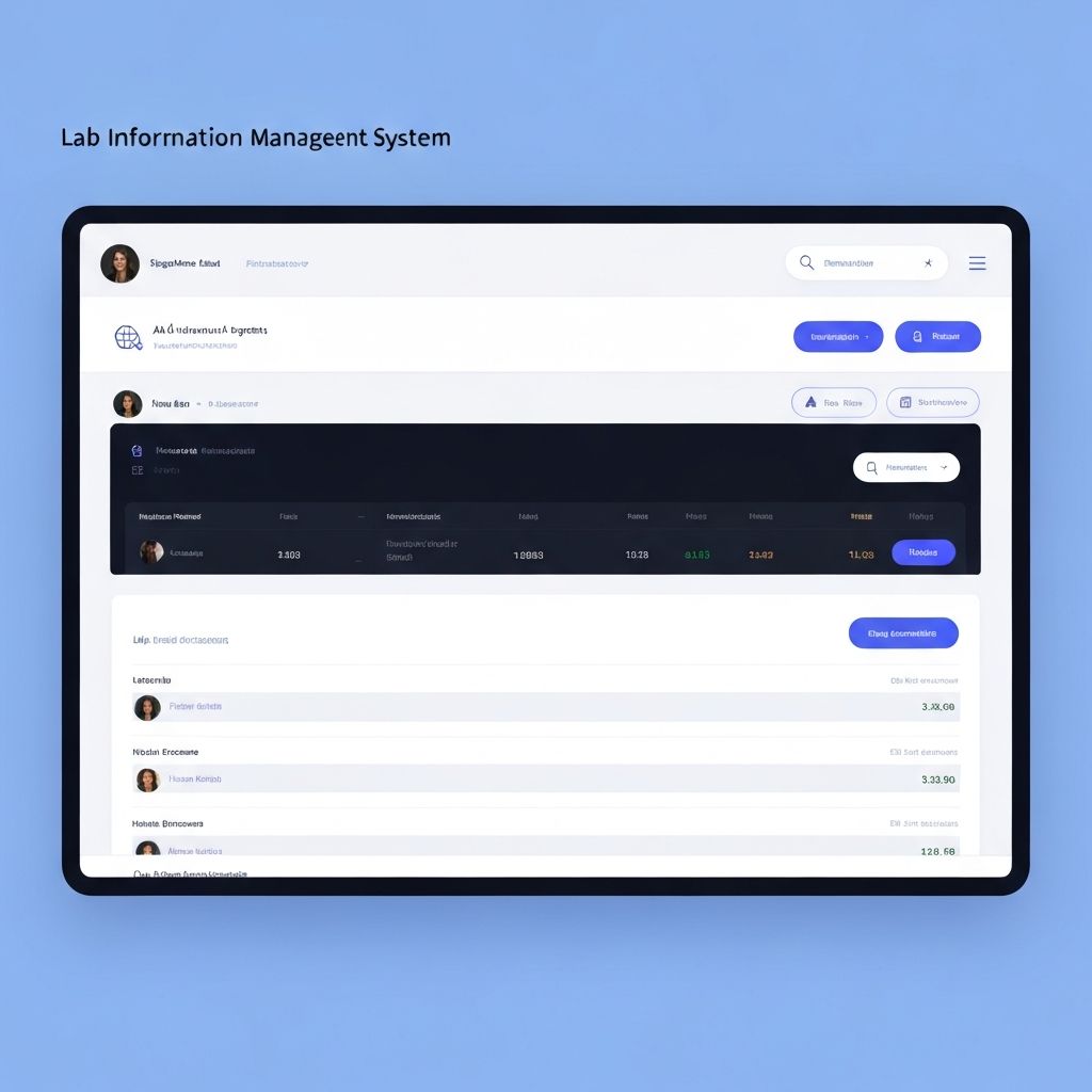 Lab Information Management System